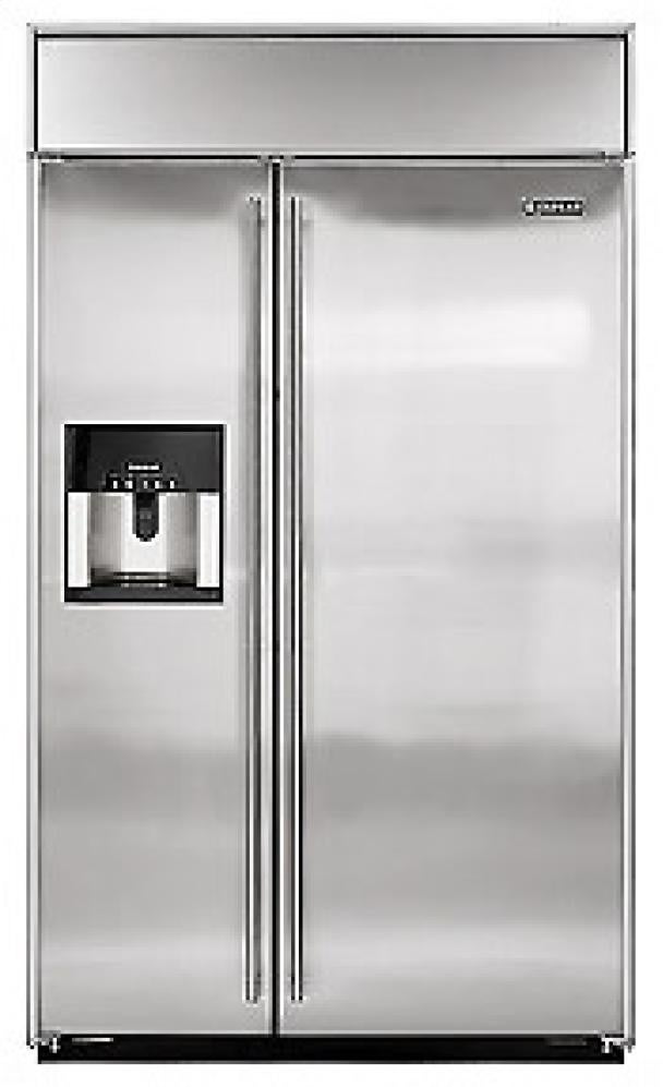 Jenn Air JS48SEDBDA 48" Builtin Side by Side Refrigerator with Spill