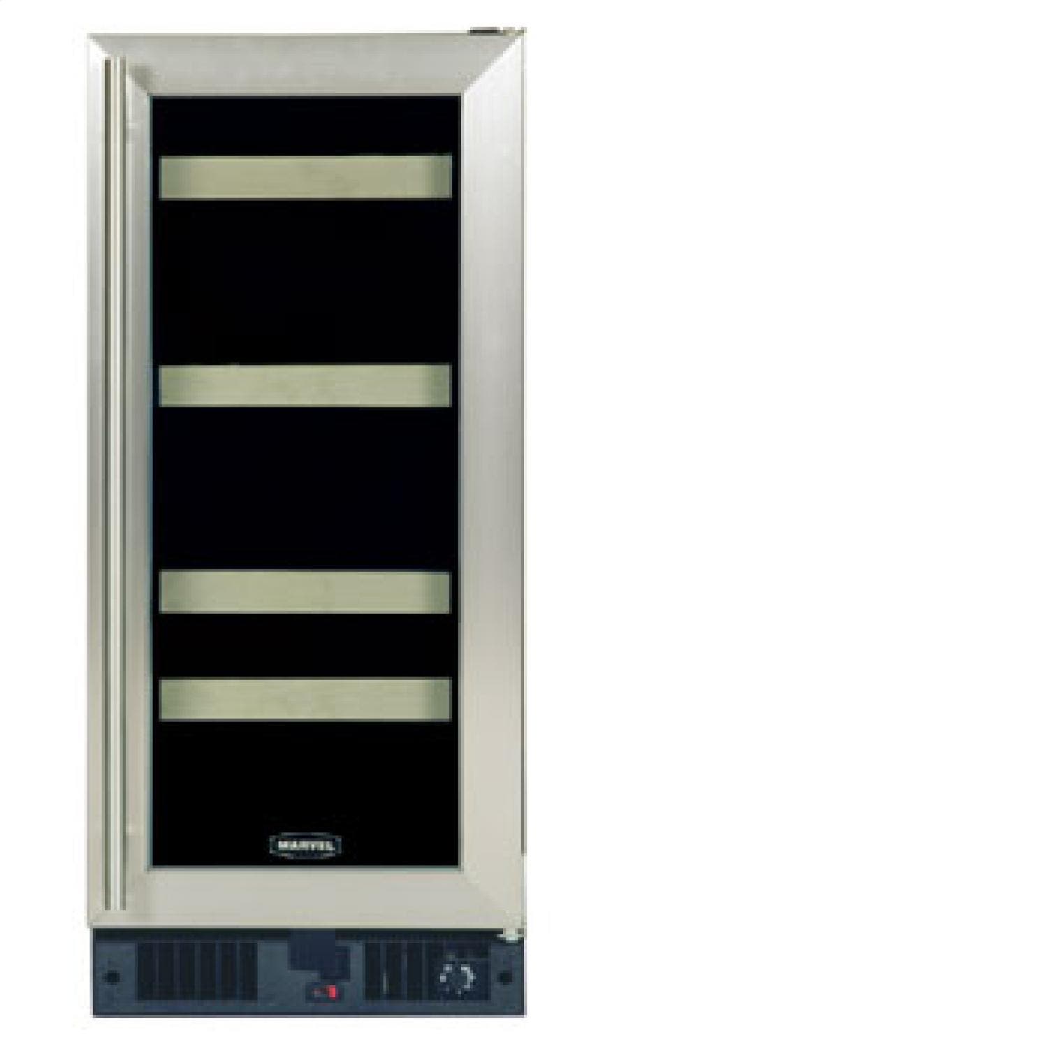 Marvel 3SBARBSG Stainless Steel Frame Glass Doors