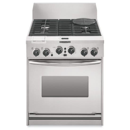KitchenAid KDRP707RSS 30" Pro-Style Dual Fuel Range