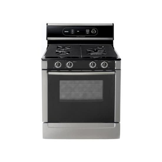 Bosch HGS5042UC Stainless Steel with Black Maintop