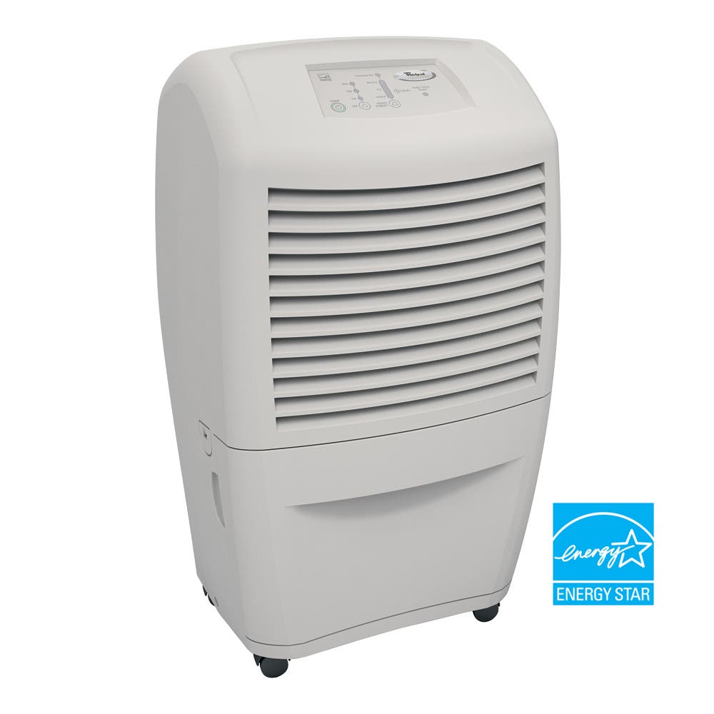 Whirlpool AD70USS 70 Pint Per Day Ultra Low Dehumidifier