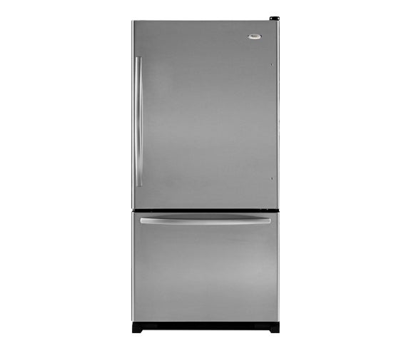 Whirlpool 21.9 Cu. Ft. Bottom-Freezer Refrigerator Stainless Steel