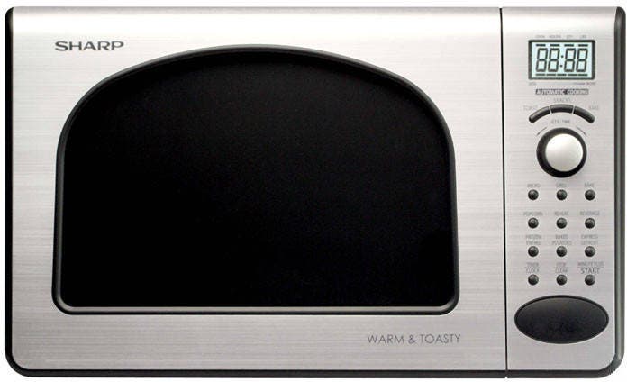 Sharp R55TS Stainless Steel