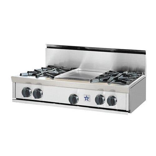 Bluestar RGTNB364GSS 4 Burners and 12-In. Griddle