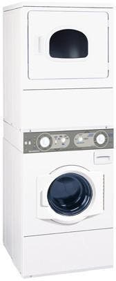 Speed Queen CTS97AWN 27 Inch Electric Stack Washer/Dryer