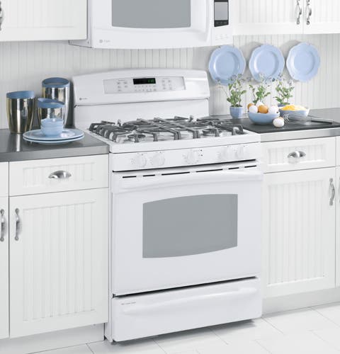 GE PGB928TEMWW True White