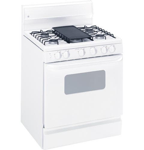 GE JGBS09PEHWW 30" Freestanding Gas Range