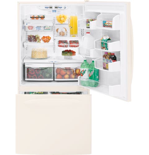 GE PDS22MBWCC Bisque/Reversible Door