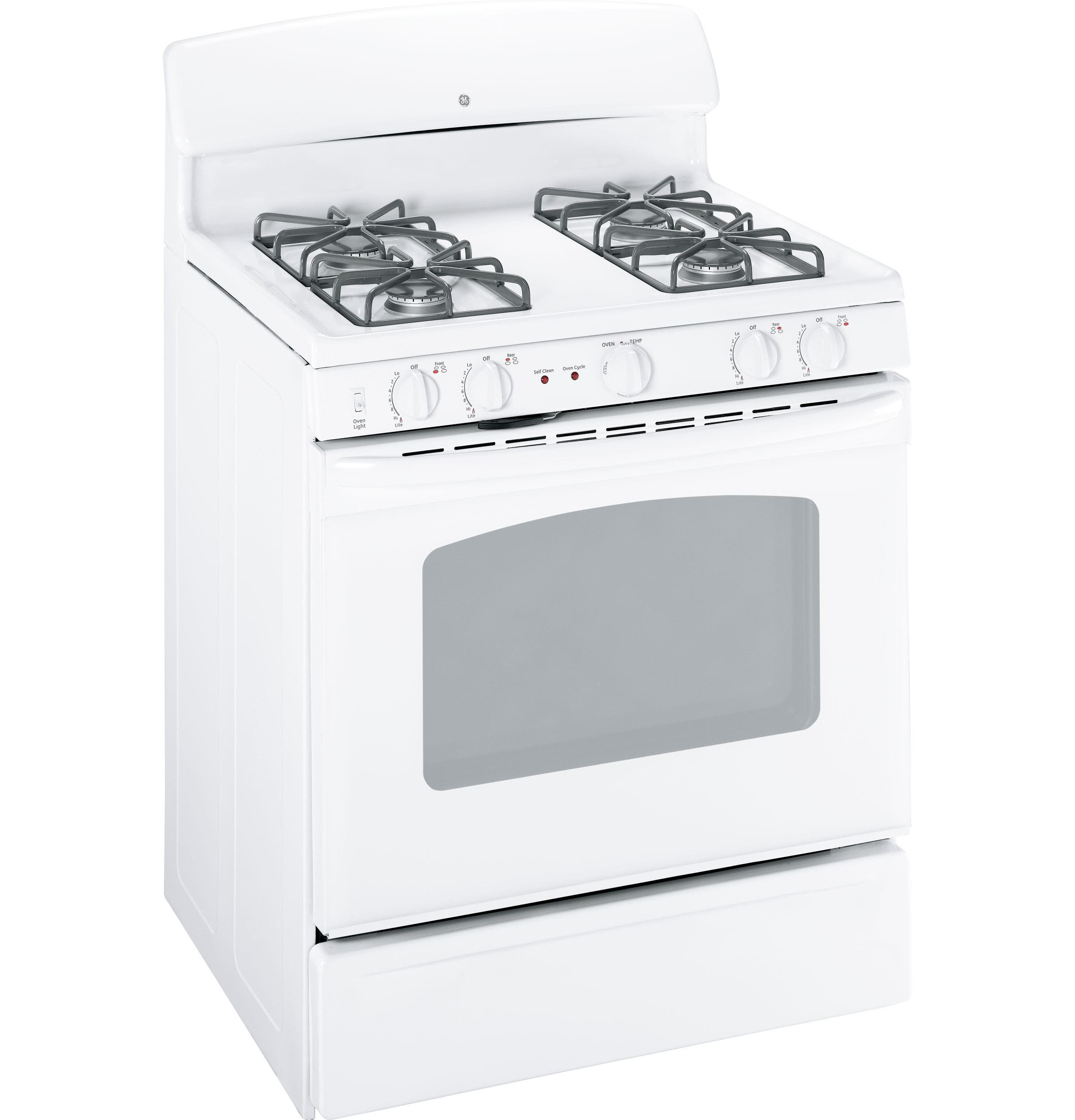 GE JGBP27DEMWW 30" Gas Range