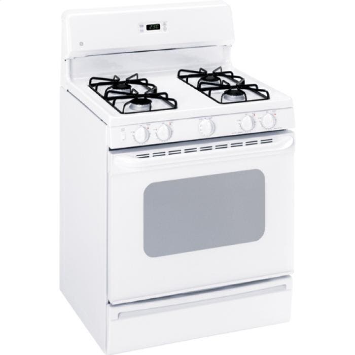 GE JGBS22WEKWW White with White Door