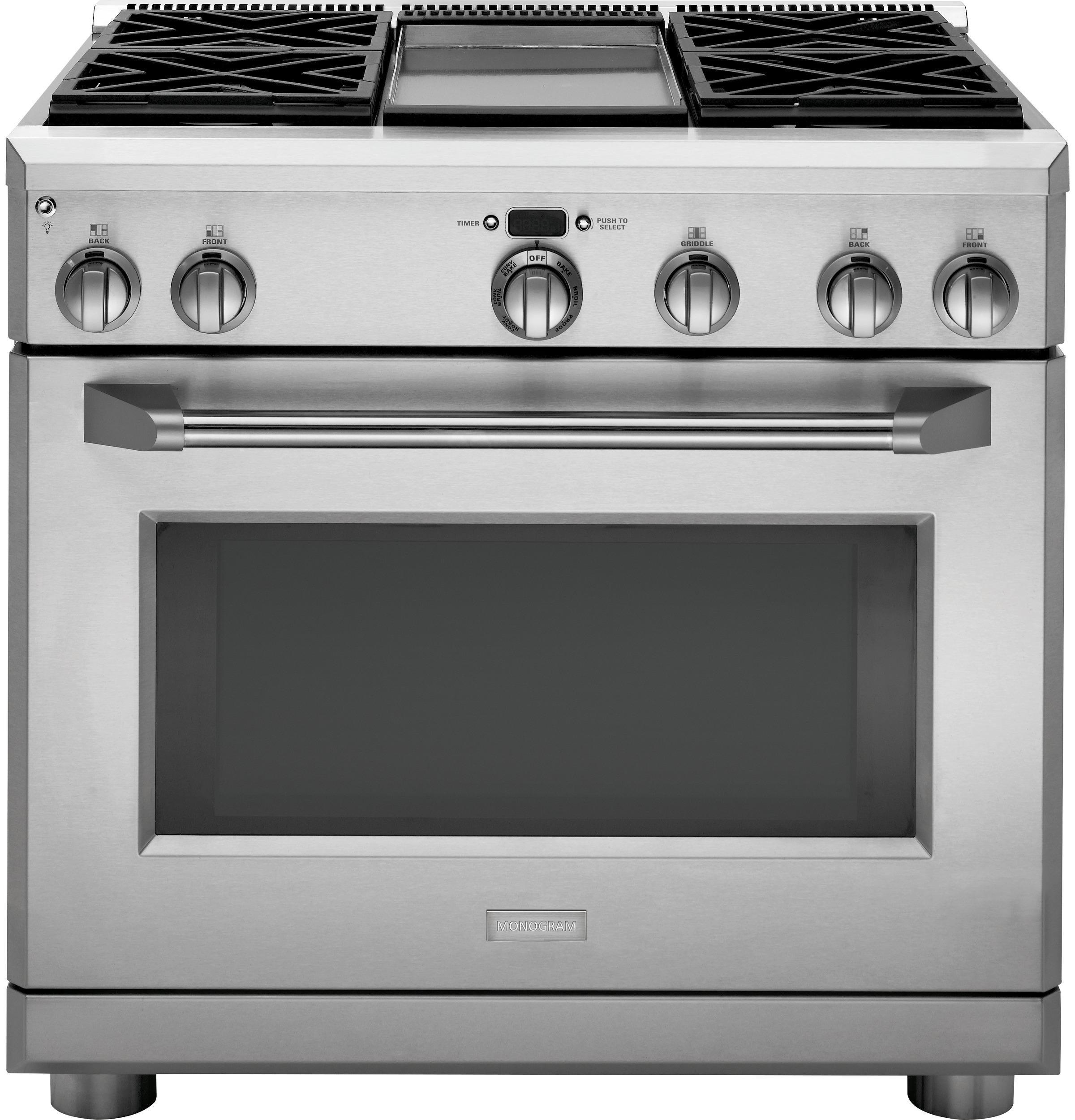 DAMNGOOD　D.G.F GE Profile 7.4 cu. ft. Smart Gas Dryer in Diamond Gray with