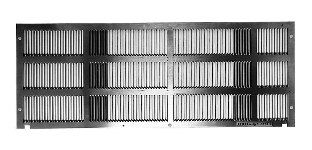 GE RAG60 Stamped Aluminum Exterior Rear Grille