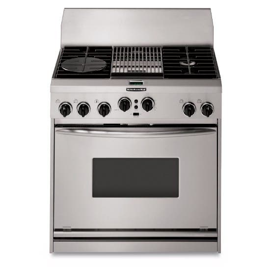 KitchenAid KDRP462LSS 36" Pro-Style Dual Fuel Range