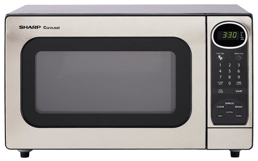 Sharp R305KS 1.0 Cu. Ft. Mid-Size Microwave Oven | Plesser's