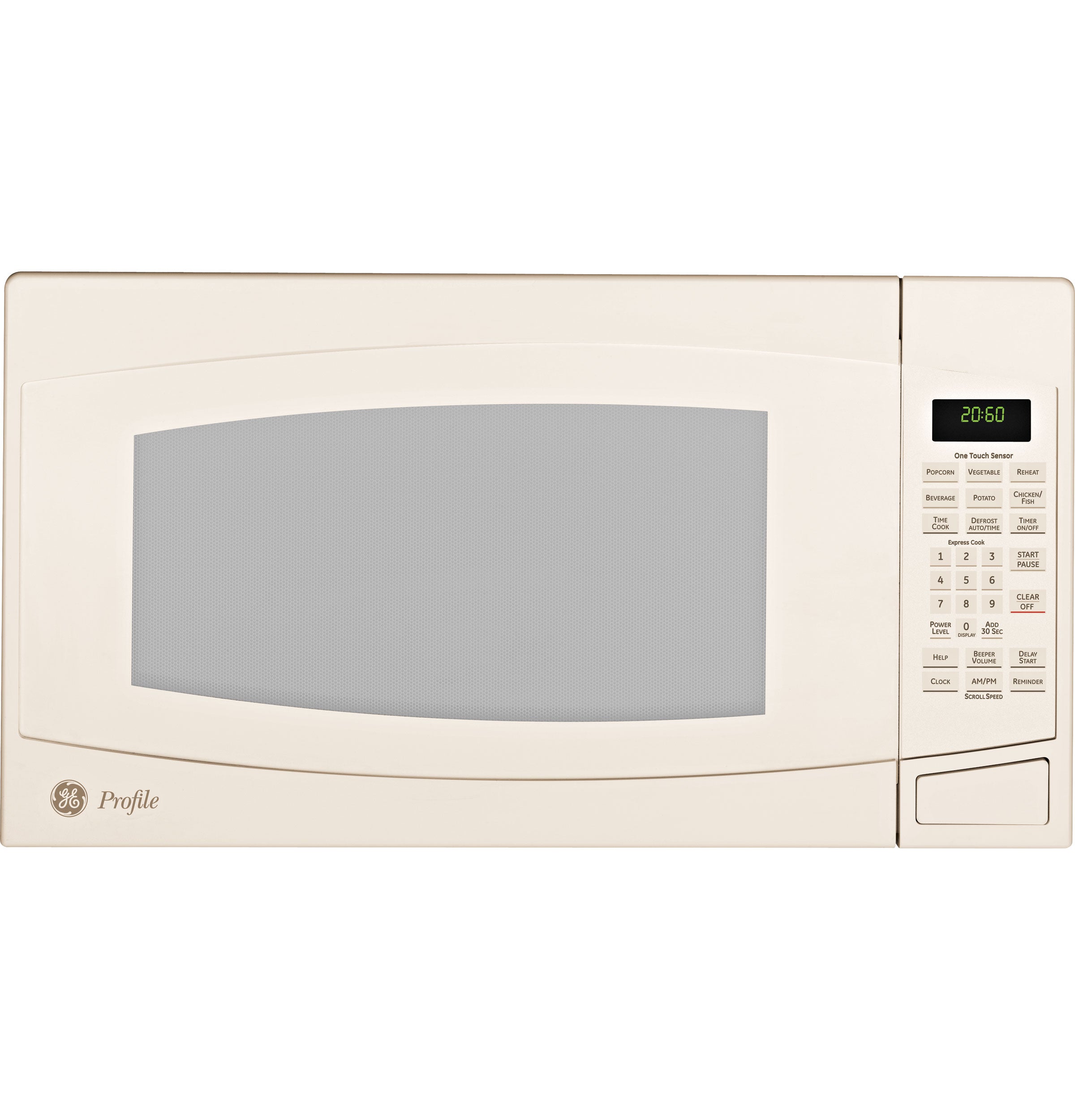 GE PEB2060DMCC 2.0 cu. ft. Countertop Microwave Oven with 1200 Watts, 6 Sensor Settings, 10