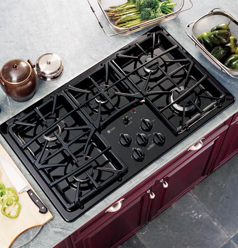 GE JGP975BEKBB Black