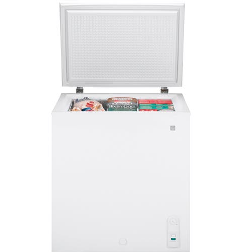 GE FCM5DRWH 5.0 Cu. Ft. Manual Defrost Chest Freezer