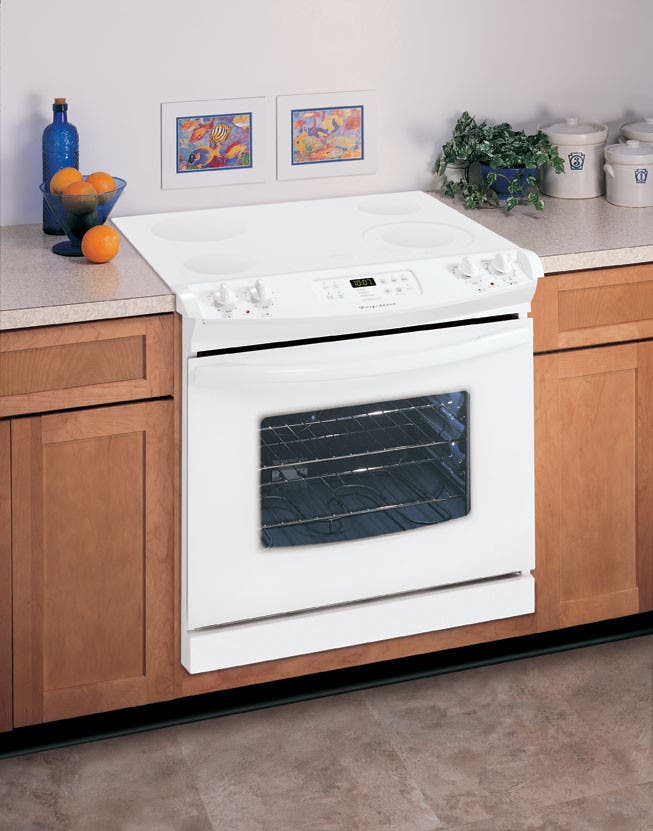Frigidaire FED365ES White on White