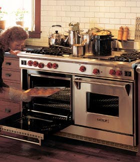 Wolf R604GF 60" Gas Range