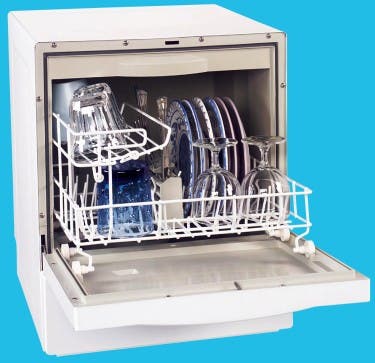 Haier HDT18PA 18" Compact Countertop Dishwasher