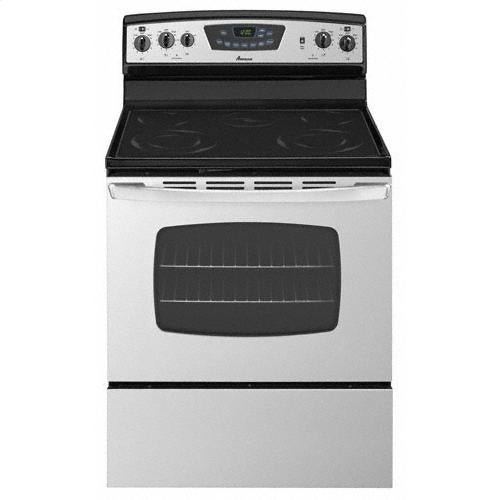 Amana 30-inch Freestanding Electric Range with Temp Assure™ Cooking Sy