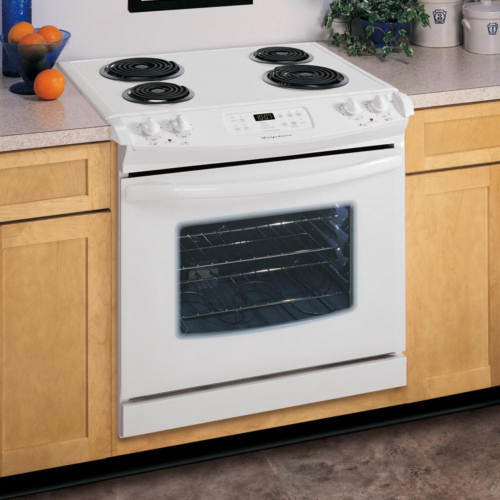 Frigidaire FED355ES White on White