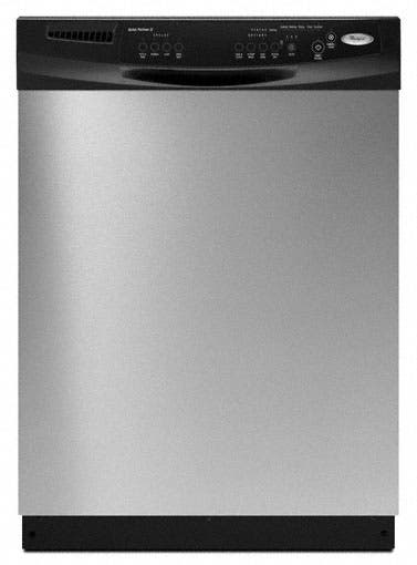 Whirlpool DU1100XTPS Stainless Steel/Black Console