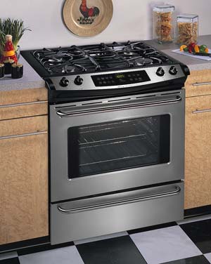 Frigidaire FGS367FC 30" Slide-In Gas Range