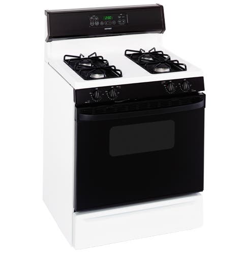 Hotpoint RGB745BEHWH 30" Free-Standing Gas Range