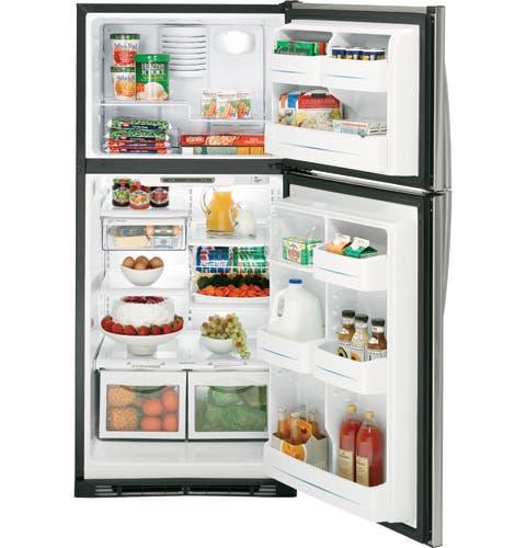 GE PTS18SBSSS 17.9 cu. ft. Top-Freezer Refrigerator