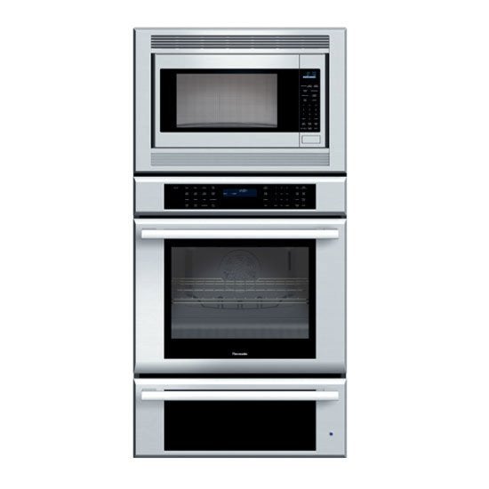 Thermador MEMW301ES 30" Triple Combination Wall Oven with 1200Watt