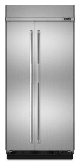 Jenn Air JS42PPFXDB 42" Built-in Side by Side Refrigerator