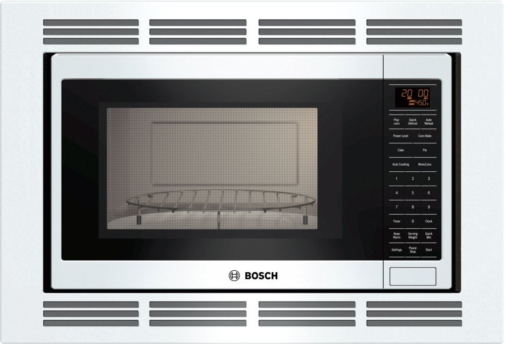 Bosch HMB8020 800 Series Speed Oven 24" White Plesser's Appliances