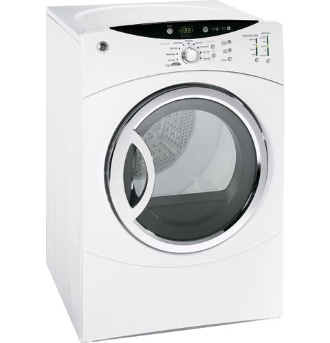 GE DCVH680GJWW White on White