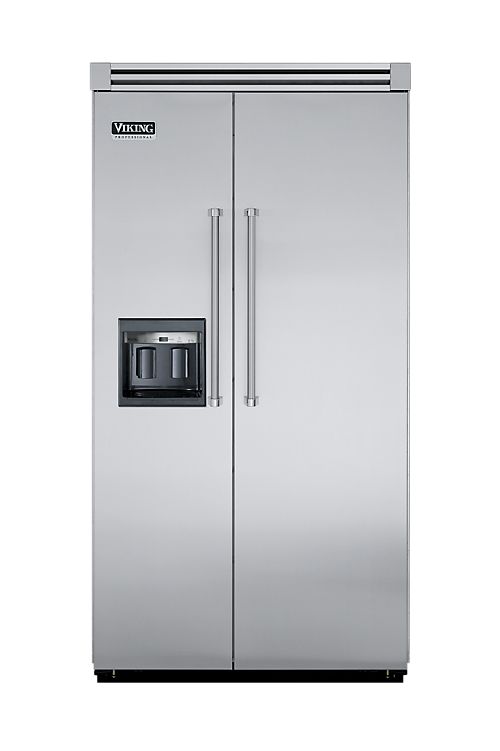 Viking VCSB423DSS 42 Inch Builtin Side by Side Refrigerator with