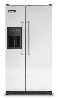 Viking VCSF036DSS 21.6 cu. ft. Side by Side Refrigerator