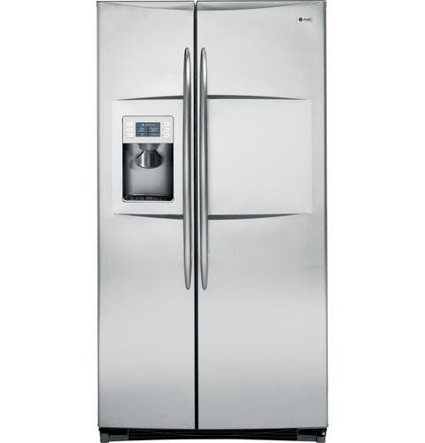 GE PSFW3YGXSS Stainless Steel with Center and Top Bevel