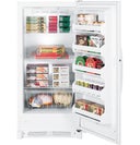 13.7 cu. ft. Upright Freezer with 3 Wire Shelves, 5 Door Shelves, Slide-Out Bulk Storage Basket, Door Lock and Electronic Controls