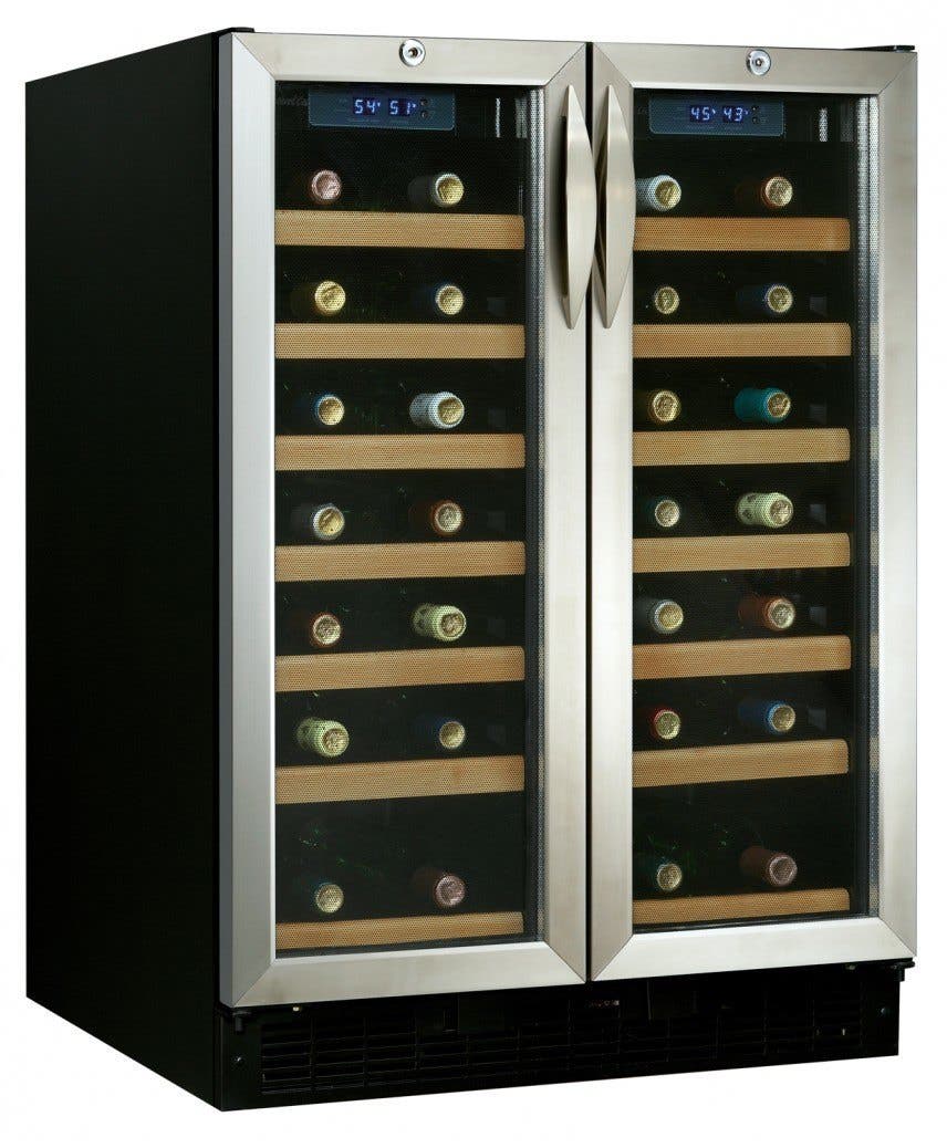 Danby DWC2121BLS Black with Stainless Steel Door Trim