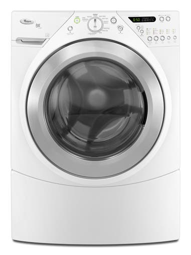 Whirlpool WFW9500TW White with Brushed Chrome Accents