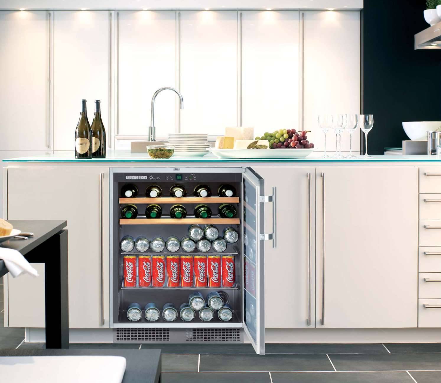 Liebherr RU500 24" Undercounter Beverage Center with 29 Wine Bottle