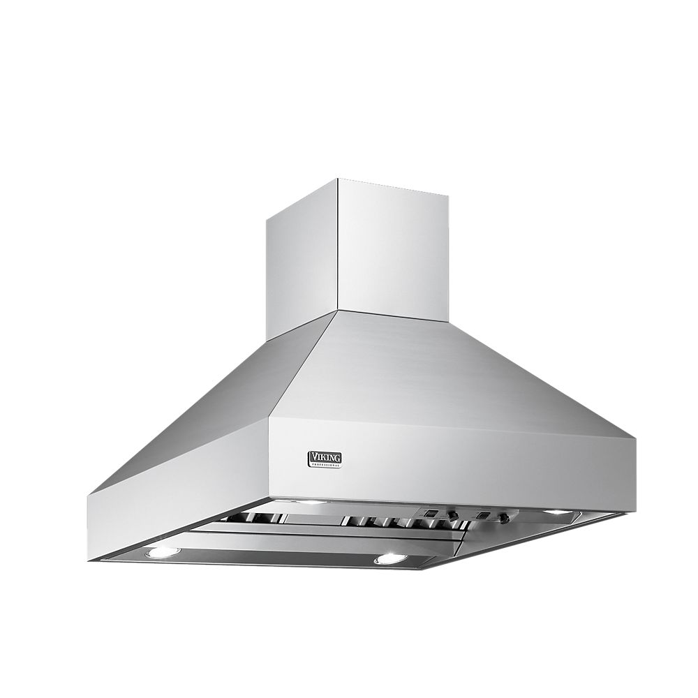 Viking VCIH3608SS 36 Inch Island Chimney Range Hood with Optional Internal/External Blowers