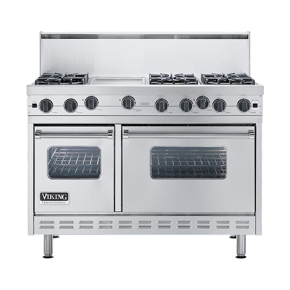 Viking VGRC4856GDSS 48 Inch ProStyle CommercialDepth Gas Range with 6
