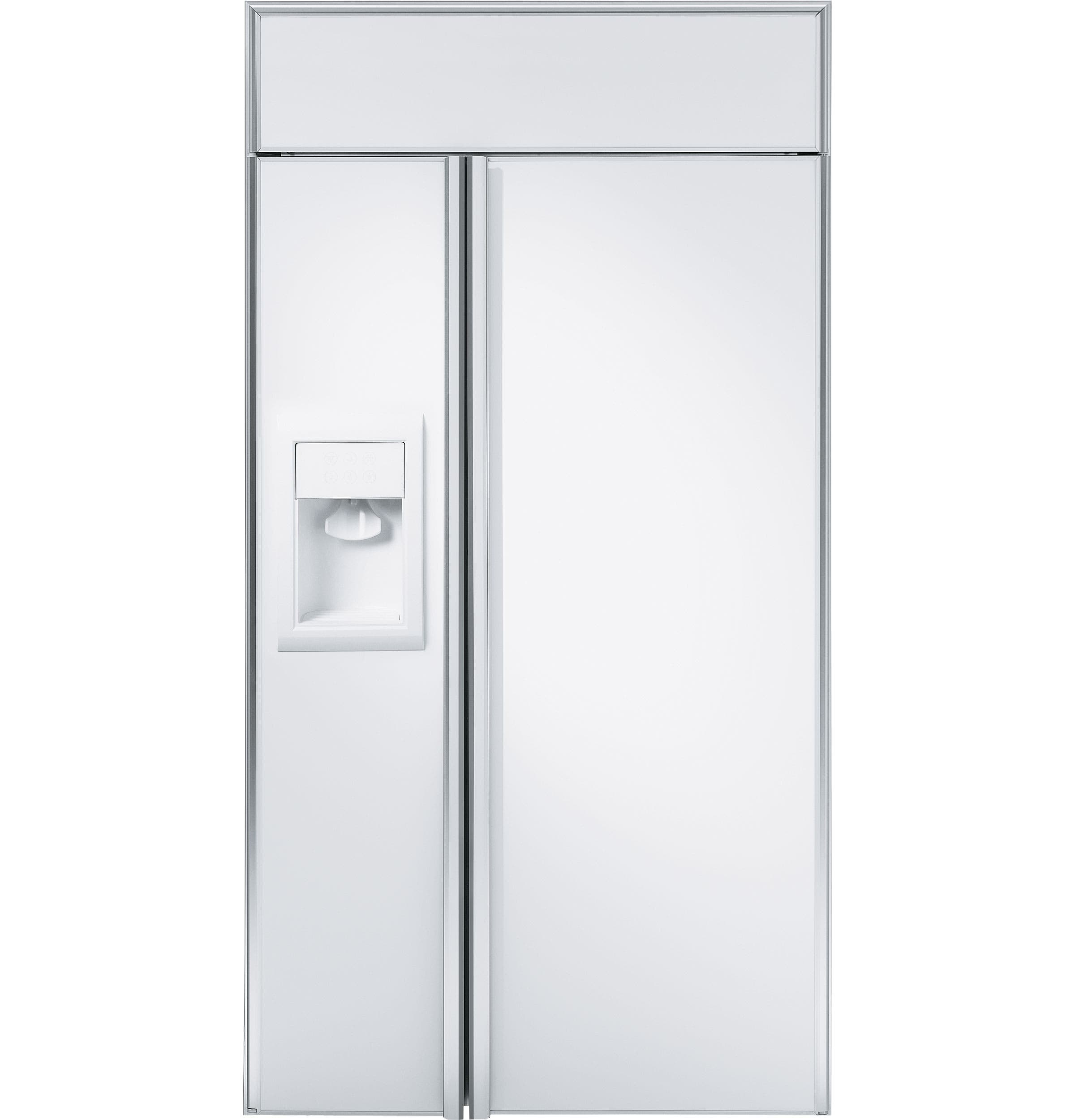 Monogram ZISW420DX Requires Custom Panels, White Dispenser