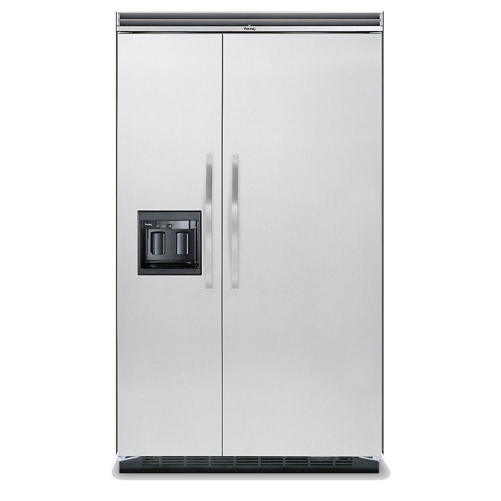 Viking DDSB483DSS 48 Inch Builtin Side by Side Refrigerator with ProChill Temperature