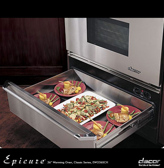 Dacor EWO36 36" Warming Oven with 2.07 Cubic Feet , Timer Override and