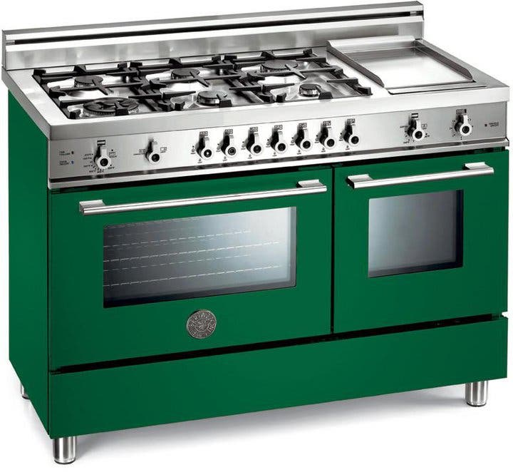 Bertazzoni X486GGGVVE Green, Natural Gas