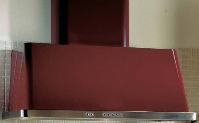 Ilve UAM120RB Burgundy Red