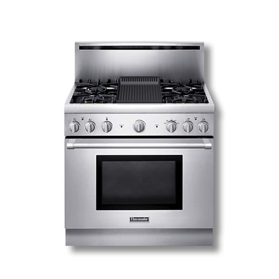 Thermador PRD364ELHU 36" ProStyle DualFuel Range with 4 Star Burners