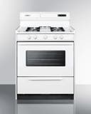 30 Inch Freestanding All Gas Range with 4 Open Burners